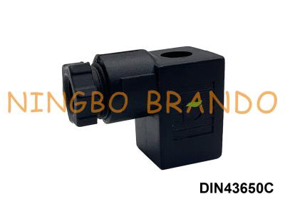 China Tipo conector IP65 DIN43650C del estruendo 43650 del enchufe de la bobina de la válvula electromagnética de C en venta