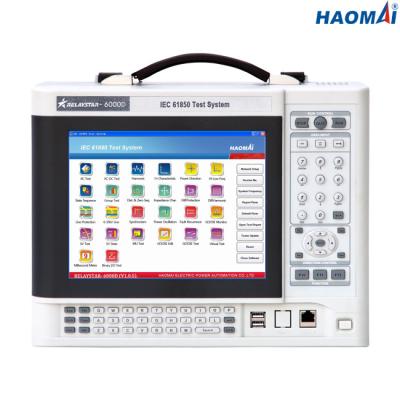 China HAOMAI Multimode IEC 61850 Testing , 8.82 Lb Protection Relay Test Equipment for sale