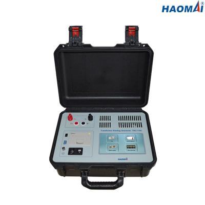 China 6kg DC Resistance Power Transformer Test Set 10A With 7inch Touchscreen for sale