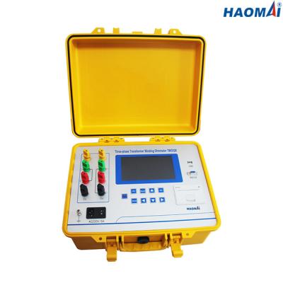 China 3 Phase Transformer Winding Resistance Meter , ISO9001 20A DC Resistance Tester for sale