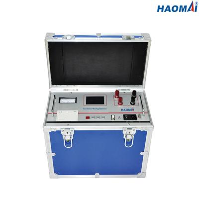 China 100A ISO9001 Power Transformer Test Set DC Winding Resistance for sale