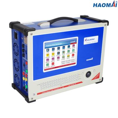 China Multichannel 3 Phase Relay Test System Set With 8 Inch LCD Screen for sale