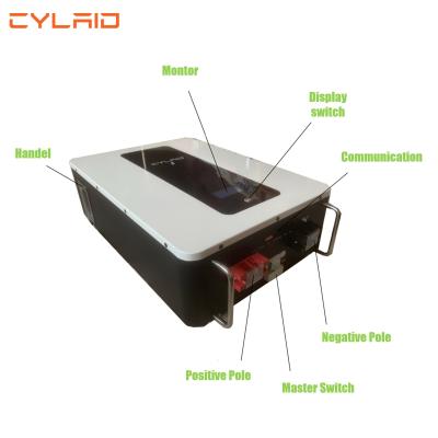 China Paquete de baterías LiFePO4 48v 100ah 200ah 300ah para sistemas de energía solar eléctrica de la pared del hogar en venta