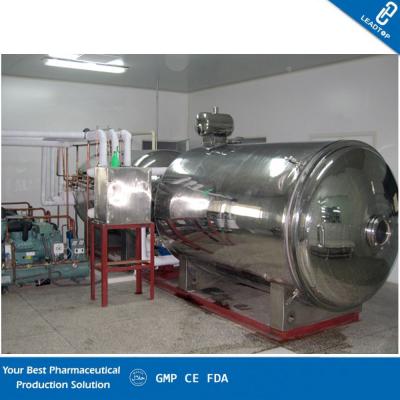 China Chemical Industrial Vacuum Freeze Dryer , Freeze Dried Food Machine GMP Standard for sale