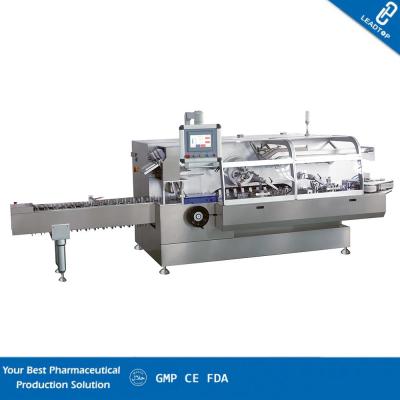 China Trouble Display Automatic Cartoning Machine Stable Performance For Bottle Packing for sale