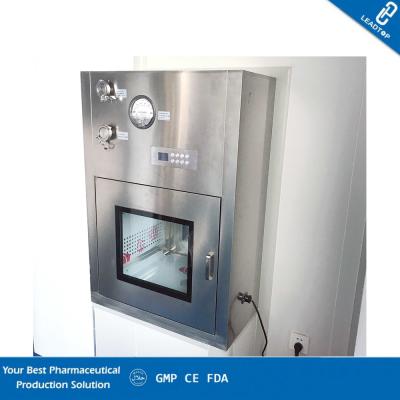 China Laboratory Furniture GMP Static Pass Box  Clean Room Electronic Interlocking System for sale