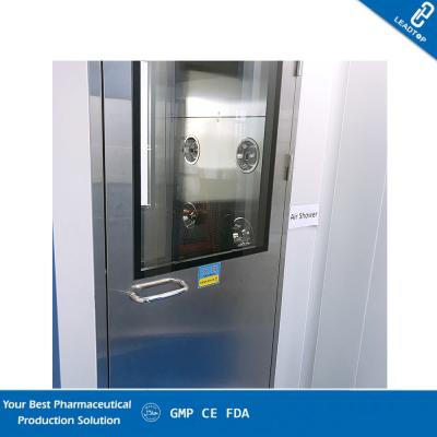 China Automatic Blowing Cleanroom Air Shower / Pass Through Box UV Light HEPA Filter for sale