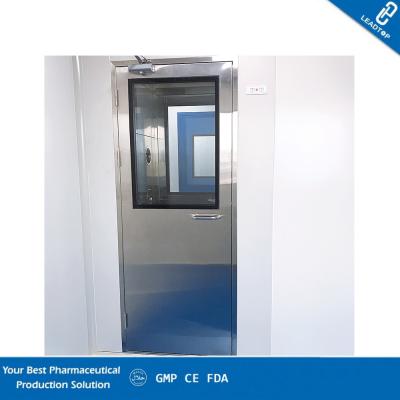 China SUS304 Material Clean Room Equipment Computer Controlled Interlock Door Air Showers for sale