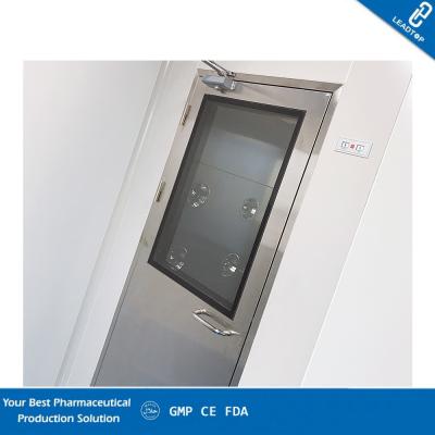China Portable Air Shower Room Automatic Interlock CE Certificated Double Air Flow Air Shower for sale