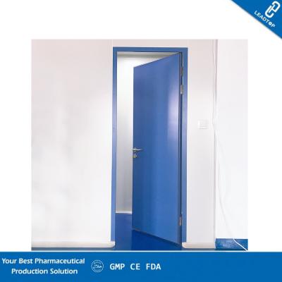 China Double Sealing Purified Operating Room Doors GMP Standard Sandwich Panel Door for sale