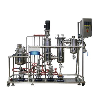 China High Purity Herb Extraction Machine Short Path Molecular Distillation Process Cbd Extraction for sale