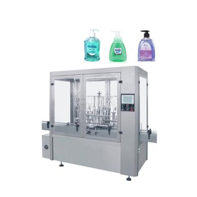 China Automatic Pneumatic Liquid Soap Filling Machine 1000-1500 Bottles / Hour Output for sale