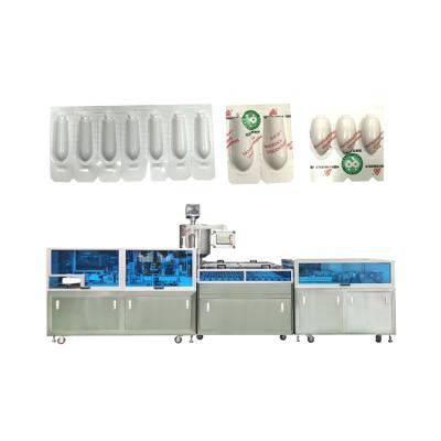 China Fully Automatic Middle Speed Vaginal Suppository Filling Machine for sale