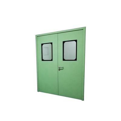 China SS Modular Pharmaceutical Clean Room Door Powder Coating for sale