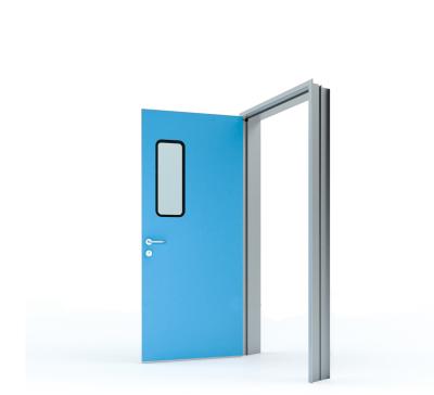 China Lab Hospital Cleanroom Aluminum Swing Doors 800x2100mm for sale
