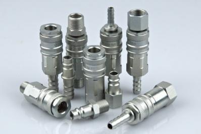 Quality Chrome Three Pneumatic Coupling Quick Connect 1.6 Mpa LSQ-320 CEJN 320 Type for sale