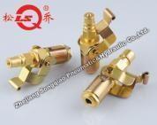 中国 Adjustable Type Refrigeration Couplings Brass Over Pressure Resistant 販売のため