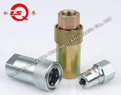 Quality Carbon Steel Quick Connect Hydraulic Fittings LSQ-S7 Prevent Uncoupled Leakage for sale