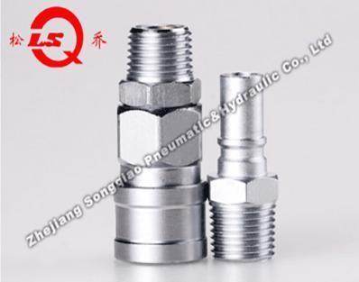 China 1.0 MPa Pneumatic Quick Coupling , Medium Type Quick Disconnect Couplings for sale