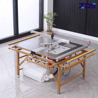 China laminate floor 5.4kw Powermatic Sliding Table Saw With Scoring Blade for sale