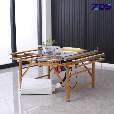 China 1200*1000mm Foldable Sliding Table Saw Cutting Machine For MDF Plywood for sale
