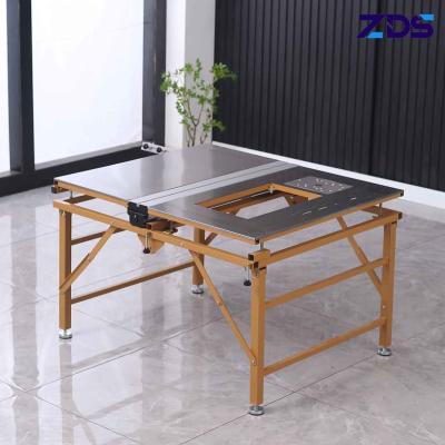 China Light Duty Woodworking Sliding Table saw ABS Board Cutting Machine for sale