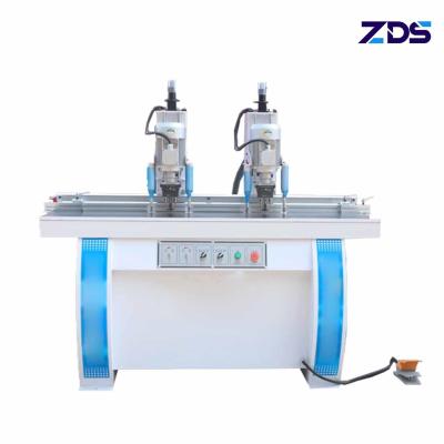 China Panel Furniture Double Head Hinge Drilling Machine 1500mm Length for sale