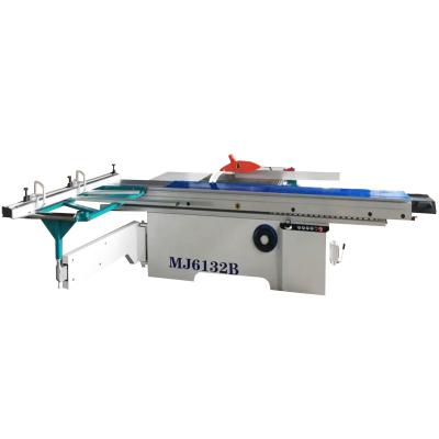 China Industrial Sliding Table Saw For Cutting Plywood With Scoring Blade 45 - 90 Degree for sale