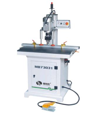 China 0.6-0.8Mpa Single Head Hinge Drill Machine with alloy cutter head for sale