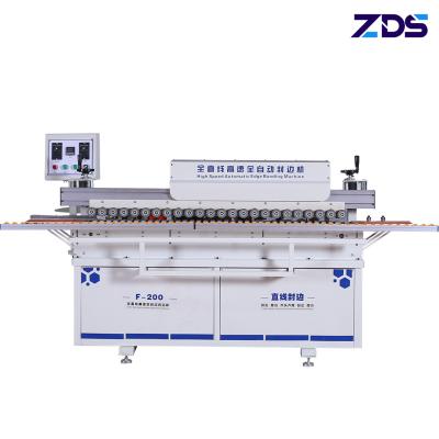 China High Speed Small Edge Banding Machine Straight Line Edgebander End Trimmer for sale
