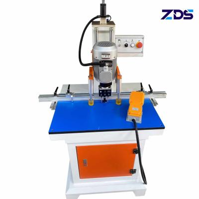 China 50mm Depth Vertical Wood Hinge Drill Machine With Pneumatic Foot Switch for sale