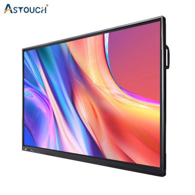 Cina LCD 110 pollici schermo interattivo connessione WiFi / Bluetooth / USB in vendita