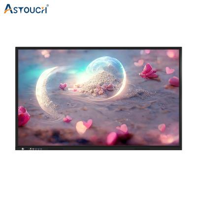 China Multi Language Interactive Whiteboard 86 Inch Touch Screen With 4K Resolution for sale