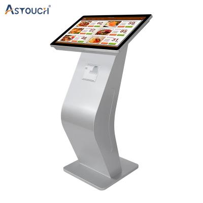 China 32 Inch Mcdonald'S  Indoor K Type Capacitive Touch Screen Advertising Kiosk à venda