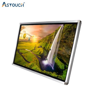 China Indoor 32 Inch Digital Signage Pcap Wall Mounted Advertising Screen for sale