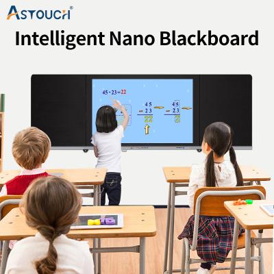 Chine Nano interactif futé de tableau noir d'éducation 86 pouces avec le cadre noir à vendre