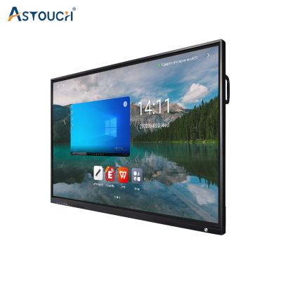 China Smart 65 Inch Interactive Whiteboard Android 11 Lcd Flat Panel ODM for sale