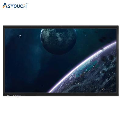 China OEM 65 Inch Interactive Flat Panel 60Hz Interactive Multi Touch Display HDMI for sale