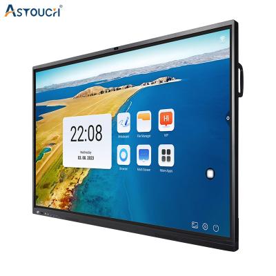 China 98 Inch Flat Interactive Touch Panel Whiteboard Android 11 TUV for sale