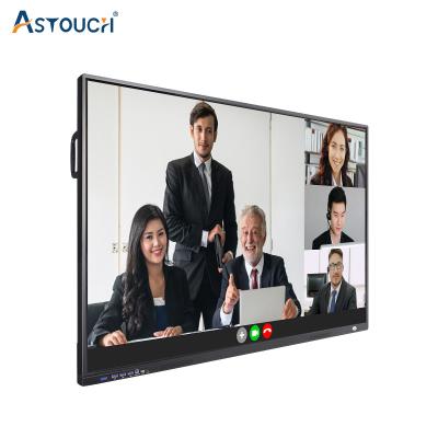 China 86 Inch Interactive Touch Panel Board Multitouch 60Hz Quad Core for sale