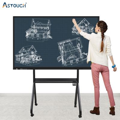 China 65 Inch IR Interactive Whiteboard Teaching Interactive Monitor FCC for sale