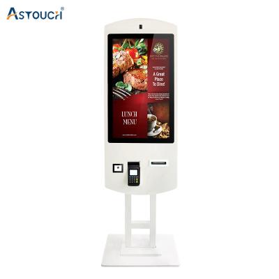 China Free Standing Digital Signage Totem For Advertising Kiosk 32 Inch Pcap Touch Screen for sale
