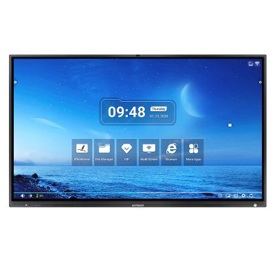 China AC/DC Powered Smart Interactive Whiteboard 3840*2160 High Pressure Writing for sale