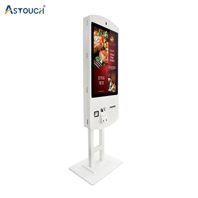 China Efficient WiFi Self Ordering Kiosk Square With Touchscreen And High Security for sale