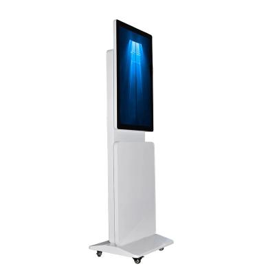 China 55 Inch Digital Advertising Totem With High Resolution 1920 X 1080 For Your Business for sale