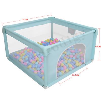 China Childproof Indoor Baby Playpen Removable Breathable For Travel for sale