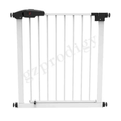 China Extendable Metal Baby Safety Gates 72.5cm Height Wall Mount Gates for sale