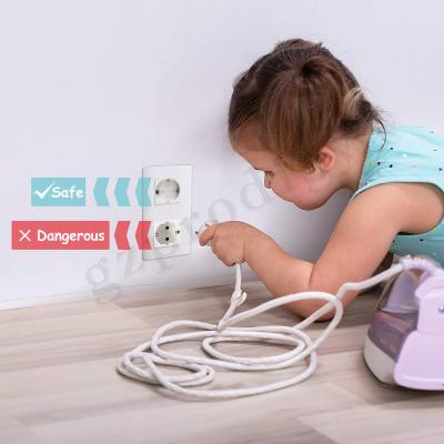 China Prodigy EU Standard Rotatable Electric Protective White Outlet Plug Covers For Child Protection for sale