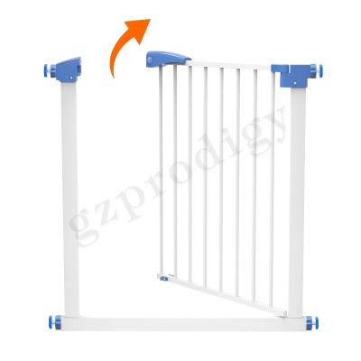 中国 EN17戸口の頑丈な赤ん坊のゲート、取り外し可能な余分広い圧力安全ゲート 販売のため