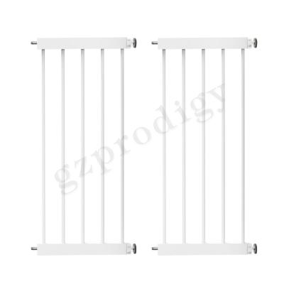 China 11.85 Inch Extendable Baby Gate , Ecofreindly Metal Dog Gate For Stairs for sale